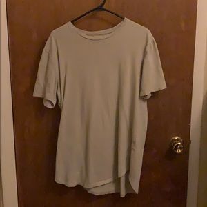 Tan Scallop T-Shirt